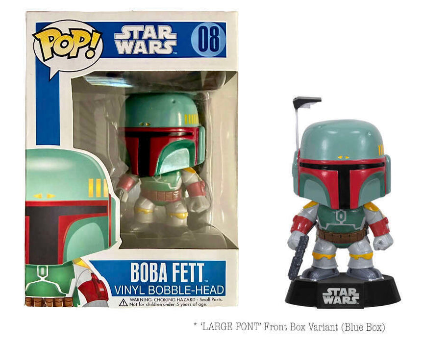 Funko POP! Star Wars: Boba Fett [Blue Box](Damaged Box) #08