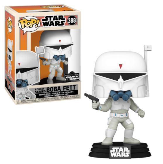 Funko POP! Star Wars: Concept Series Boba Fett (2020 Celebration) #388