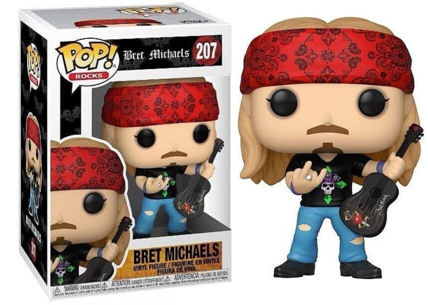 Funko POP! Rocks: Bret Michaels #207