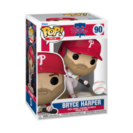 Funko POP! MLB: Philadelphia Phillies - Bryce Harper (Damaged Box) #90