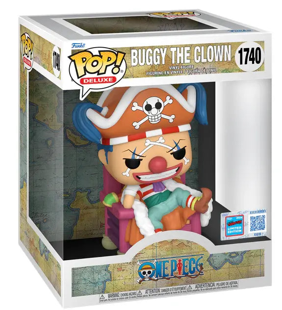 Funko POP! Deluxe: One Piece - Buggy The Clown [6-Inch] (2024 NYCC) #1740
