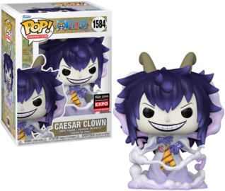 Funko POP! Animation: One Piece - Caesar Clown (2024 Entertainment Expo)(Damaged Box) #1584