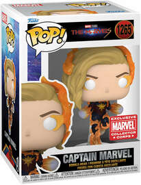 Funko POP! Marvel: The Marvels - Captain Marvel (Collectors Corps) #1265