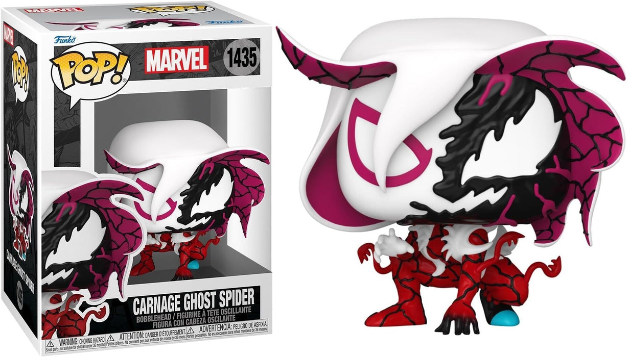 Funko POP!  Marvel: Carnage Ghost Spider #1435