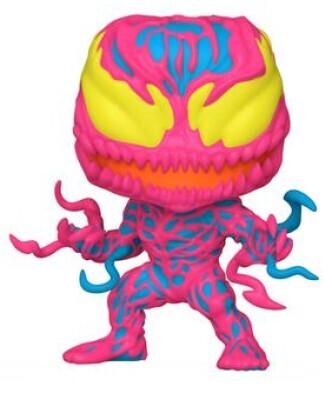 Funko POP! Marvel: Carnage [Black Light](Funko)(Damaged Box) #678