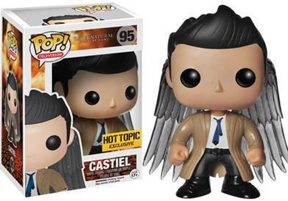 Funko POP! Television: Supernatural - Castiel [Winged](Hot Topic)(Damaged Box) #95