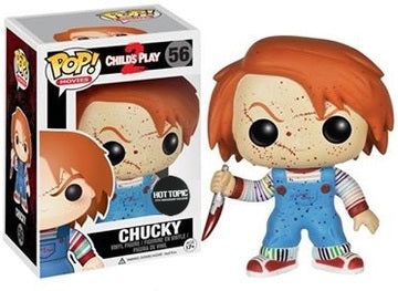 Funko POP! Movies: Childs Play 2 - Chucky [Bloody] (Hot Topic)(Damaged Box) #56