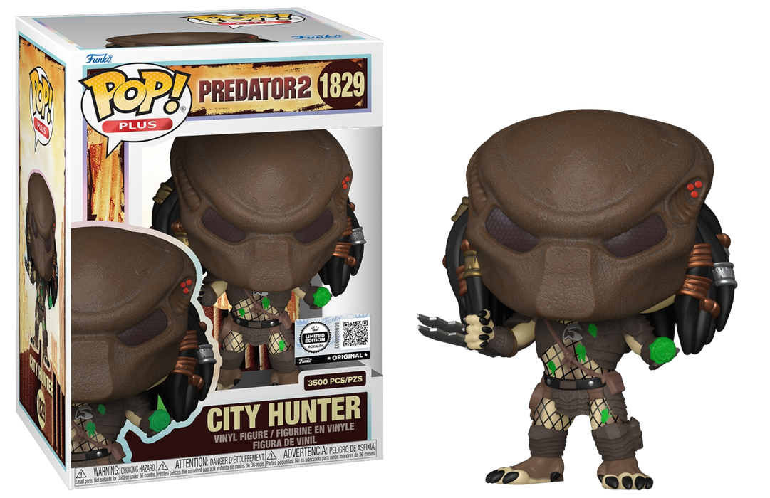 Funko POP! Movies Plus: Predator2 - City Hunter (3500 PCS)(Funko) #1829