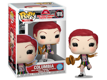 Funko POP! Movies PLUS: The Rocky Horror Picture Show - Columbia (Glitter) #1916