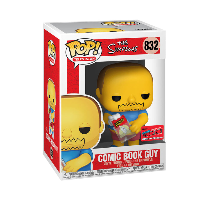 Funko POP! Television: The Simpsons - Comic Book Guy (2020 NYCC) #832