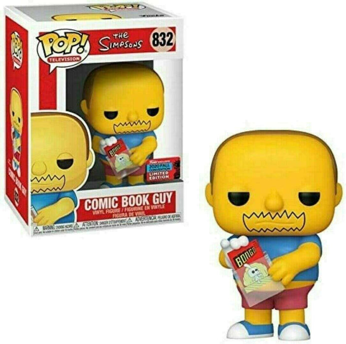 Funko POP! Television: The Simpsons - Comic Book Guy (2020 Fall Covention) #832