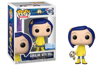 Funko POP! Movies: Coraline With Doll (Funko Sticker/Gamestop) #1973