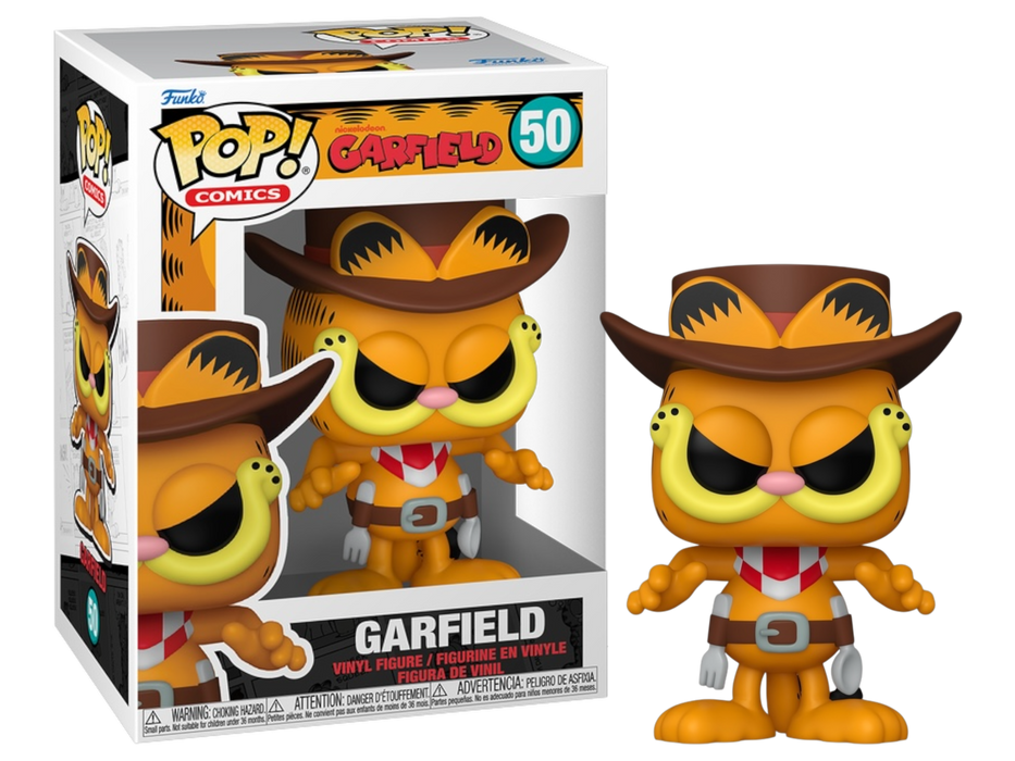 Funko POP! Comics: Garfield [Cowboy] #50