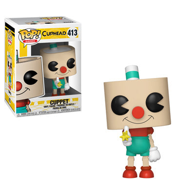 Funko POP! Games: Cuphead - Cuppet (Damaged Box) #413