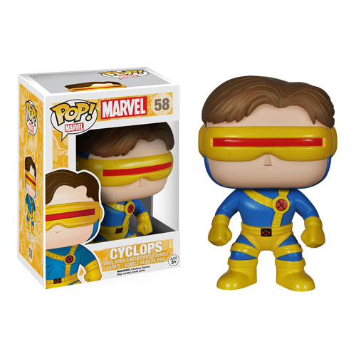 Funko POP! Marvel: Cyclops (Damaged Box) #58