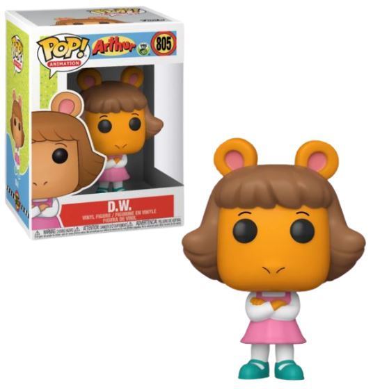 Funko POP! Animation: Arthur - D.W. (Damaged Box) #805