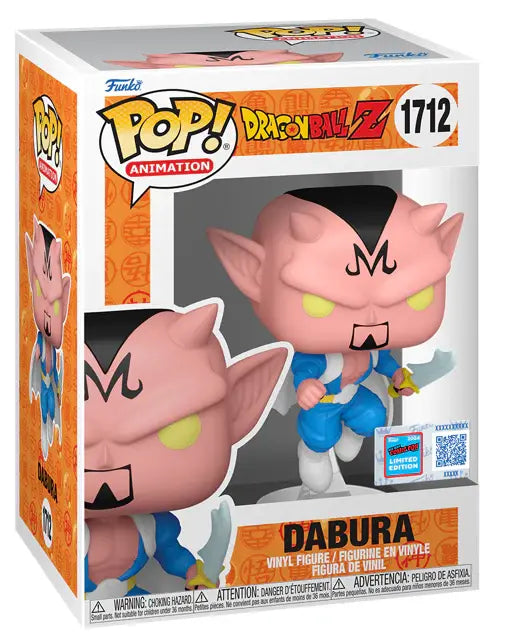 Funko POP! Animation: Dragon Ball Z - Dabura (2024 NYCC)(Damaged Box) #1712