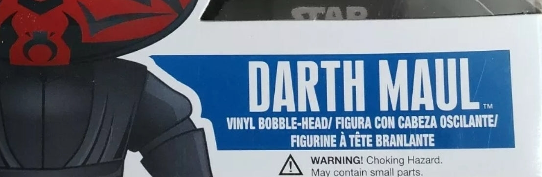 Funko POP! Star Wars: Darth Maul [Blue Box][Small Font] #09