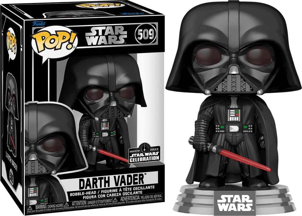 Funko POP! Star Wars: Darth Vader (2022 Anaheim Star Wars Celebration) #509