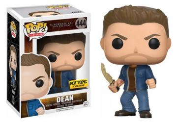 Funko POP! Television: Supernatural - Dean (Hot Topic)(Damaged Box) #444