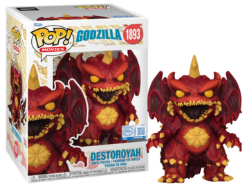 Funko POP! Movies: Destoroyah (Funko Sticker/Amazon)(Damaged Box)[4 Inch] #1893