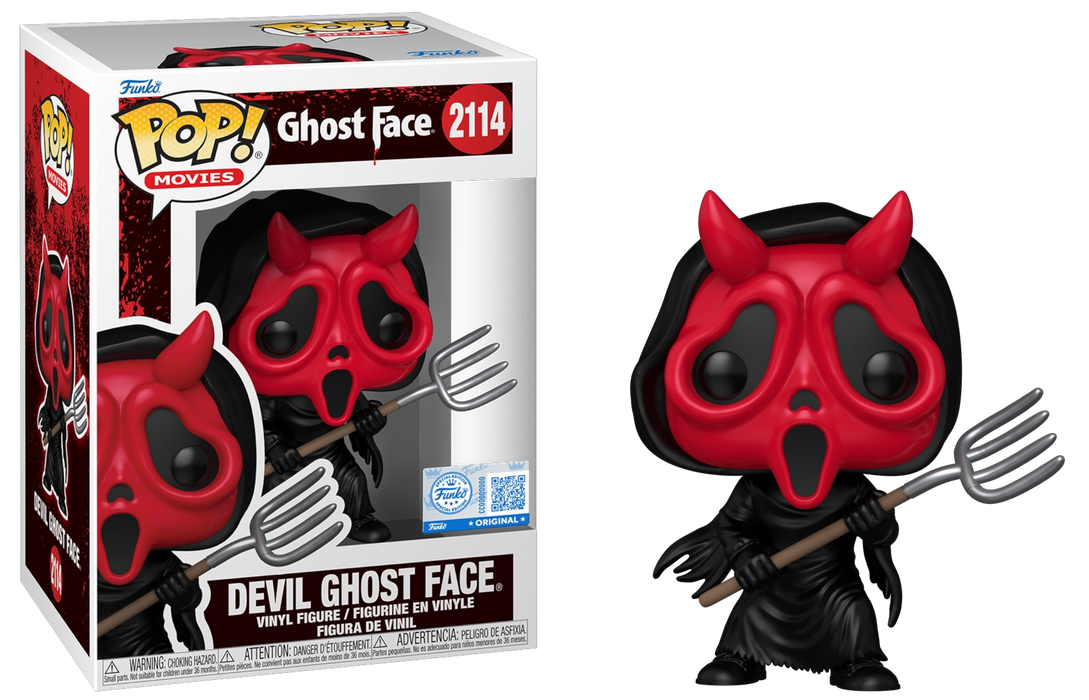 Funko POP! Movies: Devil Ghost Face (Entertainment Earth/Funko Sticker) #2114