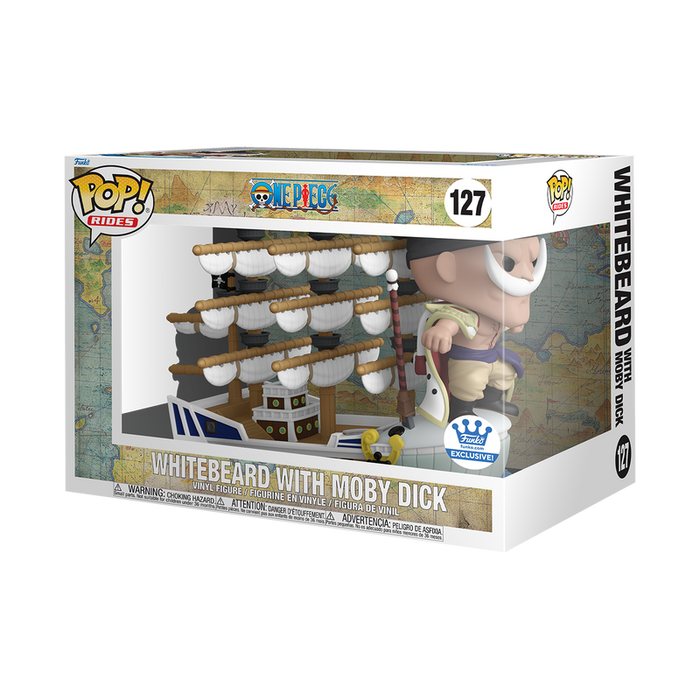 Funko POP Rides! One Piece: Whitebeard with Moby Dick (Funko)(Damaged Box) #127