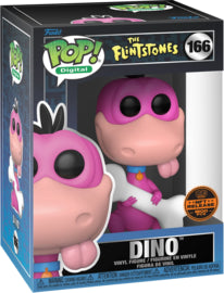 Funko POP! Digital: The Flintstones - Dino (NFT Release 1800 PCS)(Damaged Box) #166