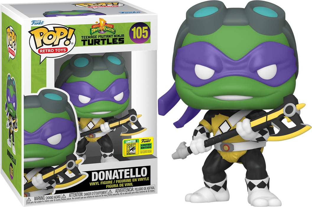 Funko POP! Retro Toys: TMNT - Donatello (2022 SDCC)(Damaged Box) #105 [B]