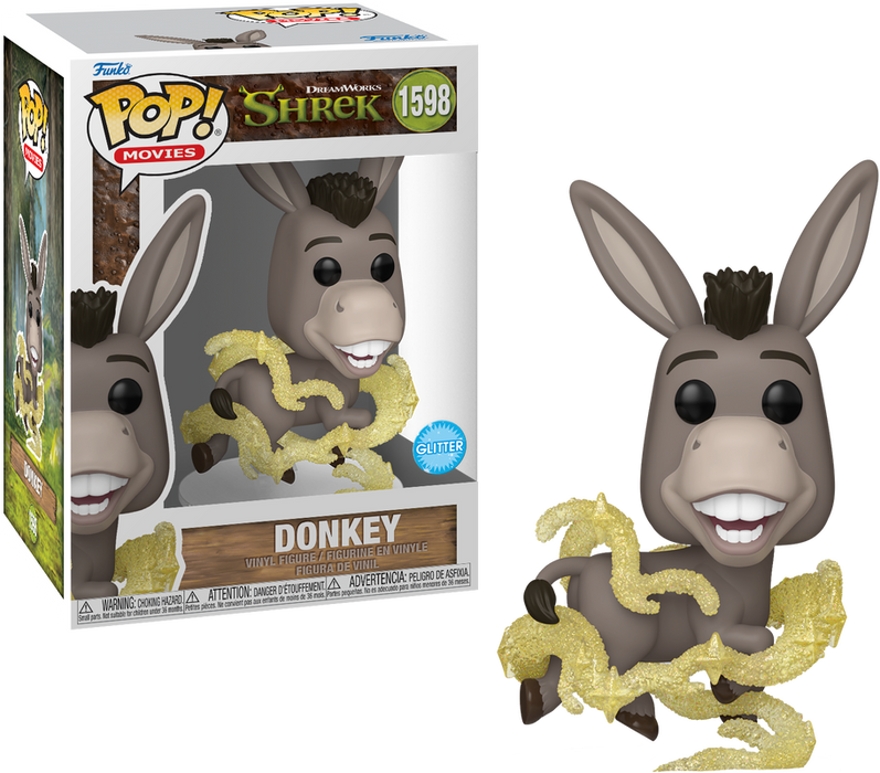 Funko POP! Movies: Shrek - Donkey (Glitter) #1598