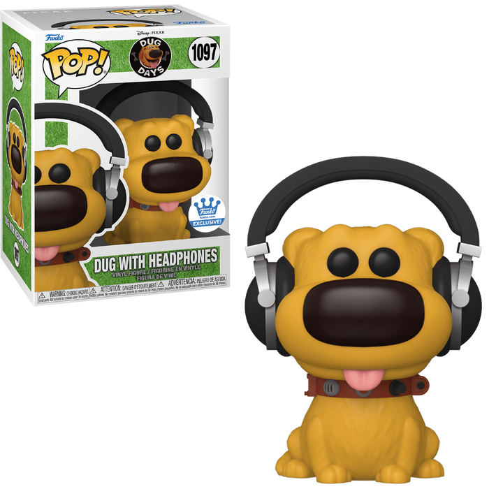 Funko POP! Disney: Dug Days - Dug with Headphones (Funko)(Damaged Box) #1097