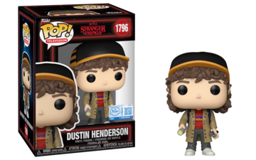 Funko POP! Television: Stranger Things - Dustin Henderson (Target/ Funko Sticker) #1796