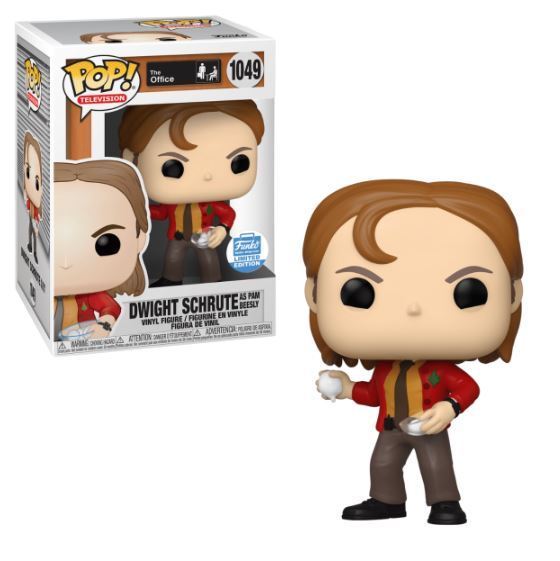 Funko POP! Television: The Office - Dwight Schrute As Pam Beesly (Funko)(Damaged Box) #1049