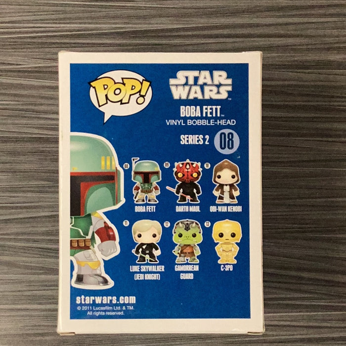 Funko POP! Star Wars: Boba Fett [Blue Box](Damaged Box) #08