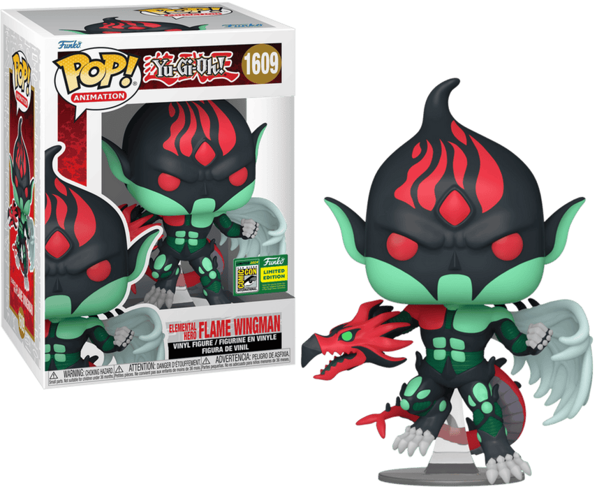 Funko POP! Animation: Yu-Gi-Oh! - Elemental Hero Flame Wingman (2024 SDCC) #1609