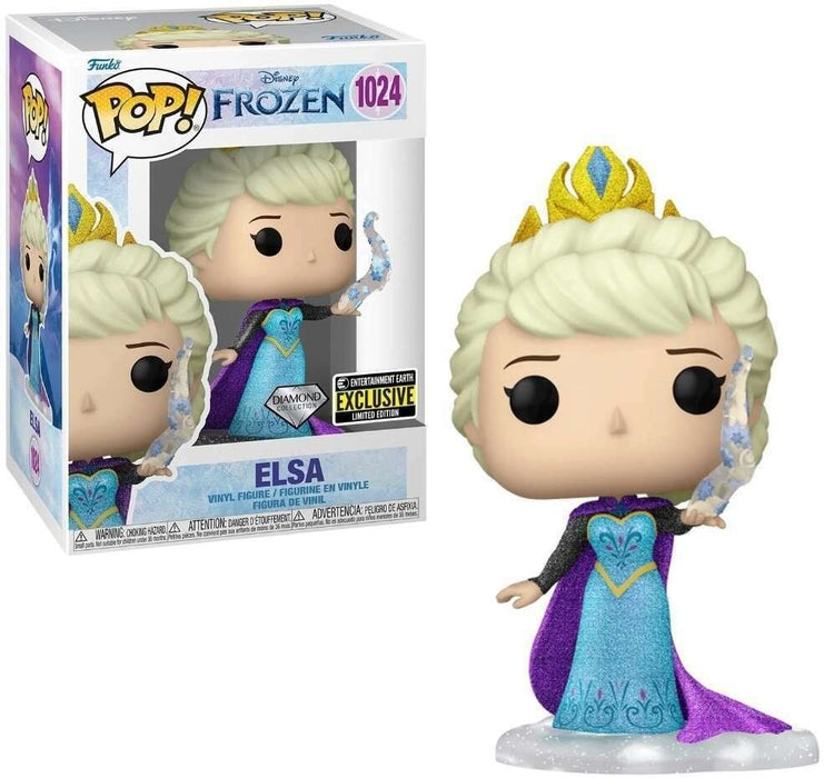 Funko POP! Disney: Frozen - Elsa (Diamond)(Entertainment Earth) #1024