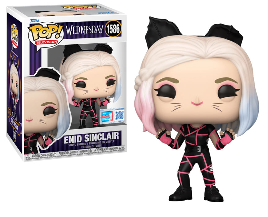 Funko POP! Television: Wednesday - Enid Sinclair (2024 Fall Convention)(Damaged Box) #1586