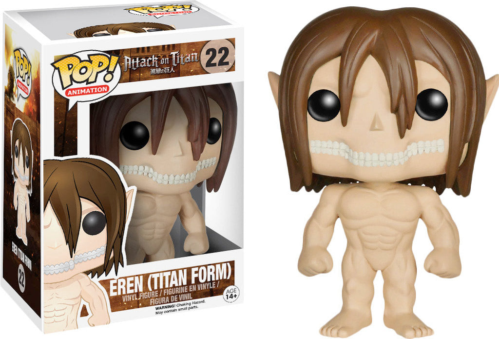 Funko POP! Animation: Attack On Titan - Eren (Titan Form)(Damaged Box) #22