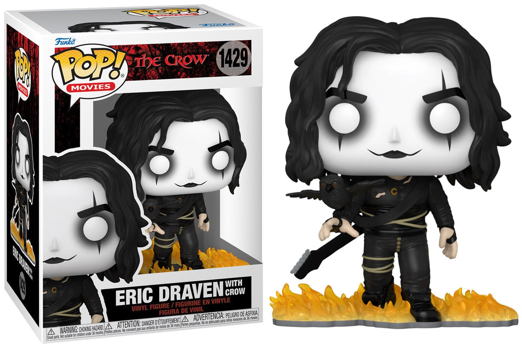 Funko POP! Movies: The Crow - Eric Draven w/ Crow #1429