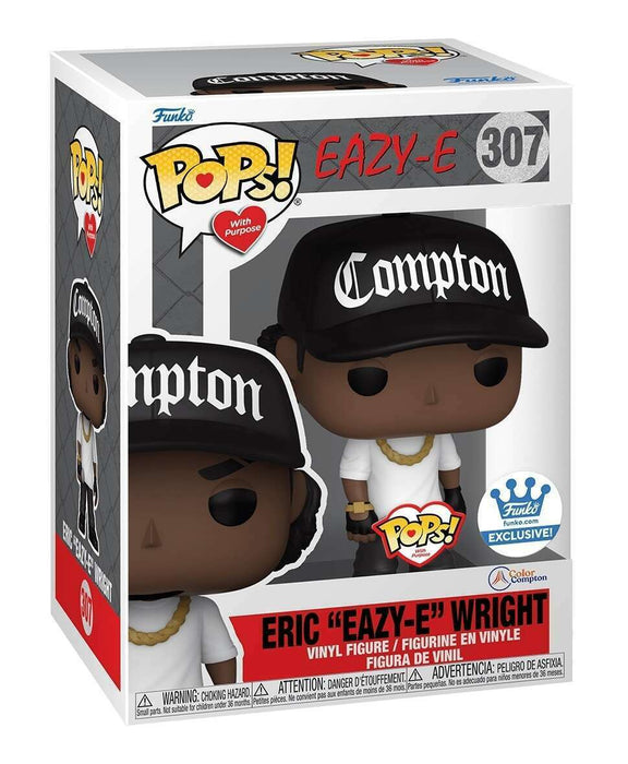 Funko POPs! With Purpose: Eazy- E - Eric "Eazy-E" Wright (Funko)(Damaged Box) #307