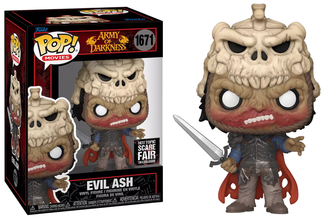 Funko POP! Movies: Army of Darkness - Evil Ash (2024 Hot Topic Scare Fair) #1671