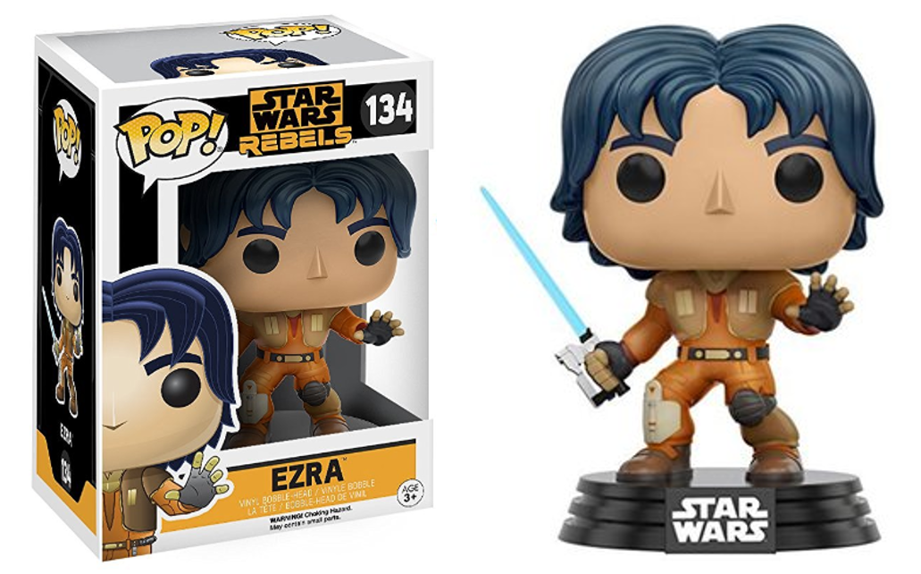 Funko POP! Star Wars Rebels: Ezra (Damaged Box) #134