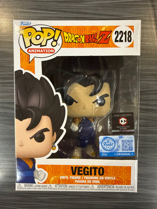 Funko POP! Animation: Dragon Ball Z - Vegito (Funko Sticker/ Chalice) #2218