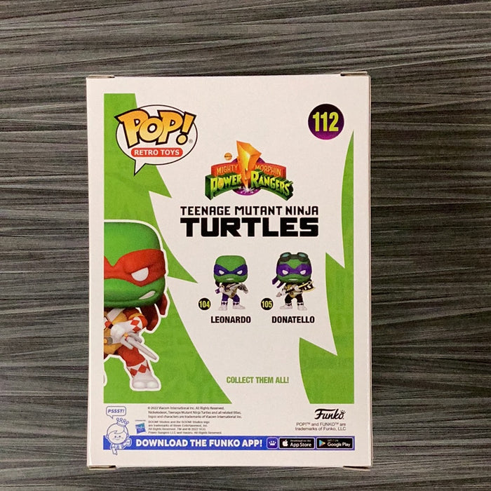 Funko POP! Retro Toys: Teenage Mutant Ninja Turtles - Raphael (2022 NYCC)(Damaged Box) #112