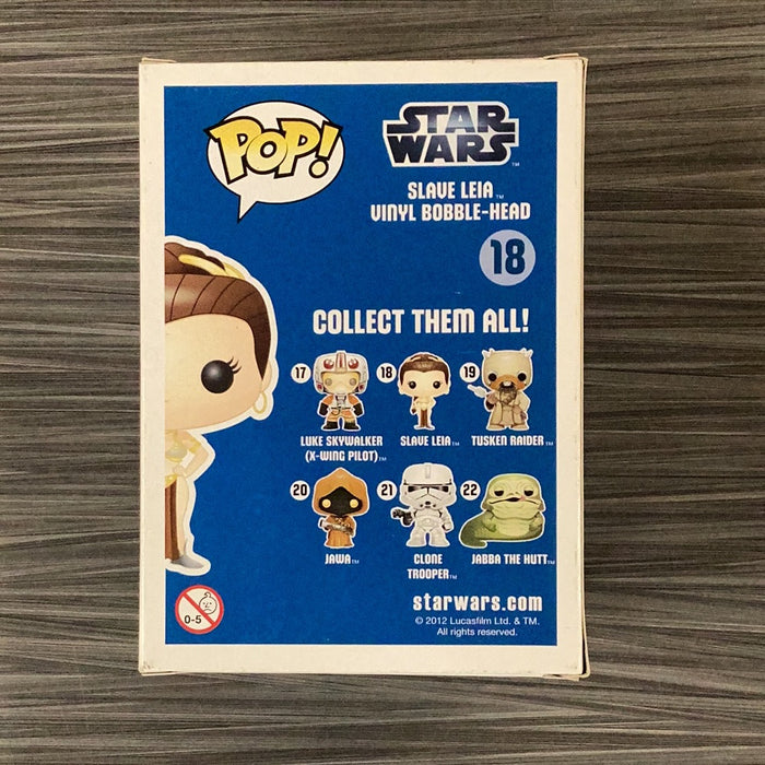 Funko POP! Star Wars: Slave Leia (Damaged Box) #18