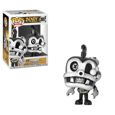 Funko POP! Games:Bendy & The Ink Machine - Fisher (Damaged Box) #387
