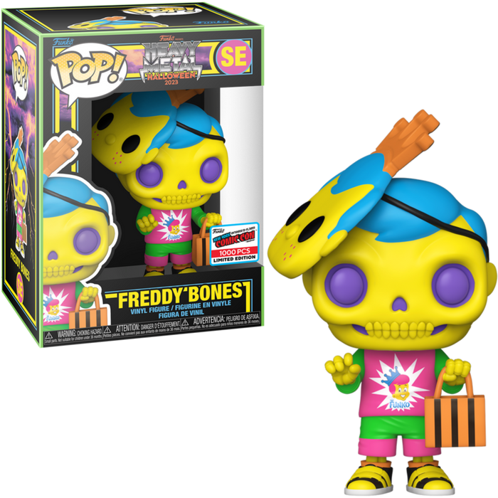 Funko POP! Heavy Metal Halloween 2023 - Freddy Bones (2023 NYCC/1000 PCS)#SE