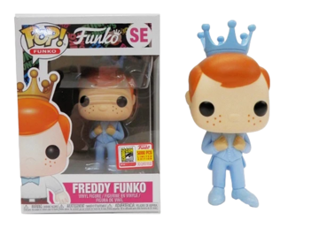 Funko POP! Freddy Funko [Harry Dunne/ Dumb And Dumber][Blue Suit] (2018 SDCC 5000 PCS) #SE