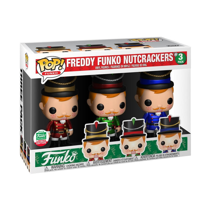 Funko POP! Freddy Funko Nutcrackers (Funko)(Damaged Box*) [3-Pack]