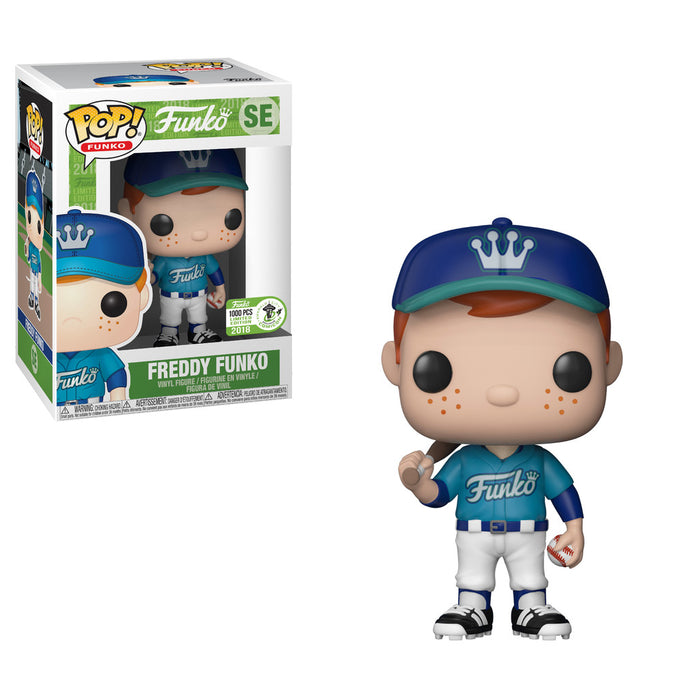 Funko POP! Funko: Freddy Funko [Baseball Teal](2018 ECCC 1000 PCS) #SE